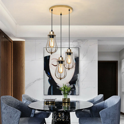 Breakwater Bay Royal 3 Light Cluster Bulb Pendant Wayfair.co.uk